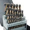 GMTOOLS 29Pcs Cobalt Drill Bit Set, 135 Degree Tip High