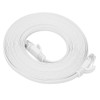Cable Ethernet Plano CAT6 Gigabit 8 Núcleos Par Trenzado Puente