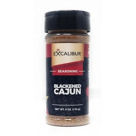 Single Bottle of Seasoning Spice Shakers Excalibur Seasonings (6oz, Blackened Cajun)