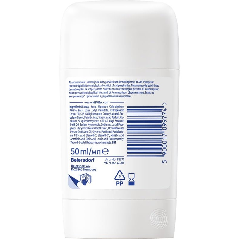 NIVEA Derma Control Defend Antiperspirant for Women Pen - 72h
