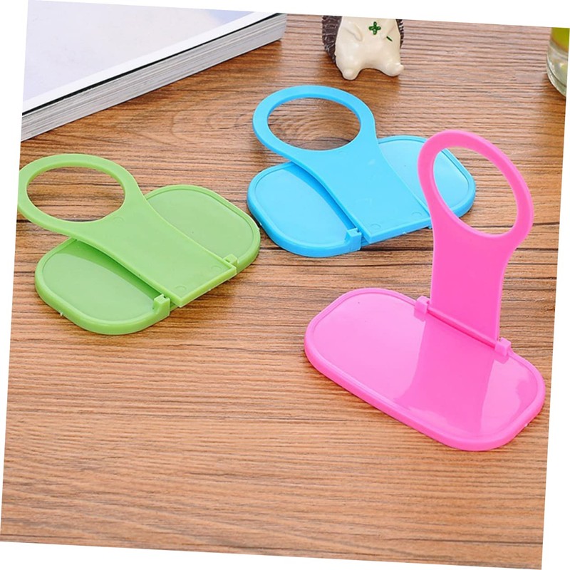 SHOWERORO 8 Pcs Wall Mounted Phone Hanging Stand Folding Charging