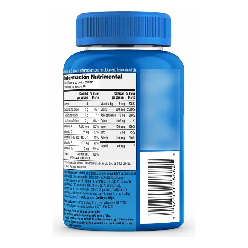 One A Day Multivitaminico Hombres Con 80 Gomitas Hecho Usa