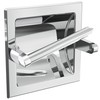 WZKALY Polished Chrome Recessed Toilet Paper Holder, Bathroom Wall Mount