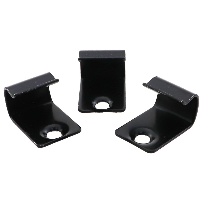 ZHYOHEN 20PCS 7/8inch Black Outdoor Decking Universal Starter Deck Clip