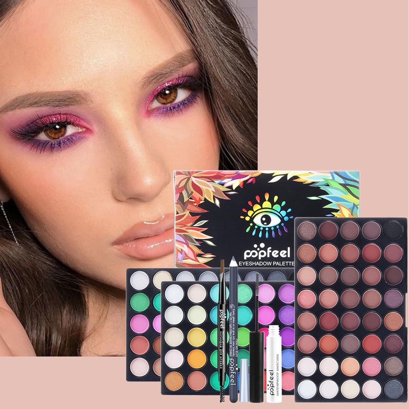 All-In-One Makeup Kit, 32 Pcs Complete Makeup Gift Set Full