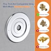 Chrome Escutcheon Plate Replacement for Moen 16090 Chateau Collection, Shower