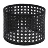 PE Lamp Shade Hollow Carved Lampshade Modern Style Compatible with