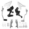 TCMT Driver Footpegs Pegs Bracket Fit For Kawasaki Ninja 400