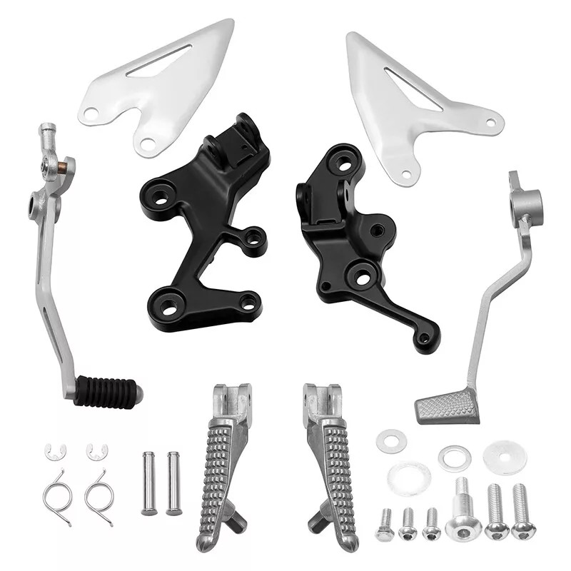 TCMT Driver Footpegs Pegs Bracket Fit For Kawasaki Ninja 400