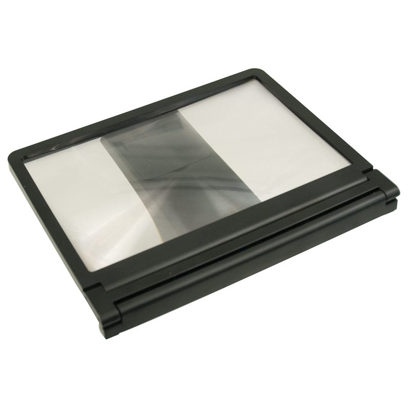 Reizen Portable Foldable Smartphone Screen Magnifier with Stand and Holder