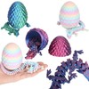 3 Packs Dragon Eggs with Dragon Inside, 3D Printed Dragon,