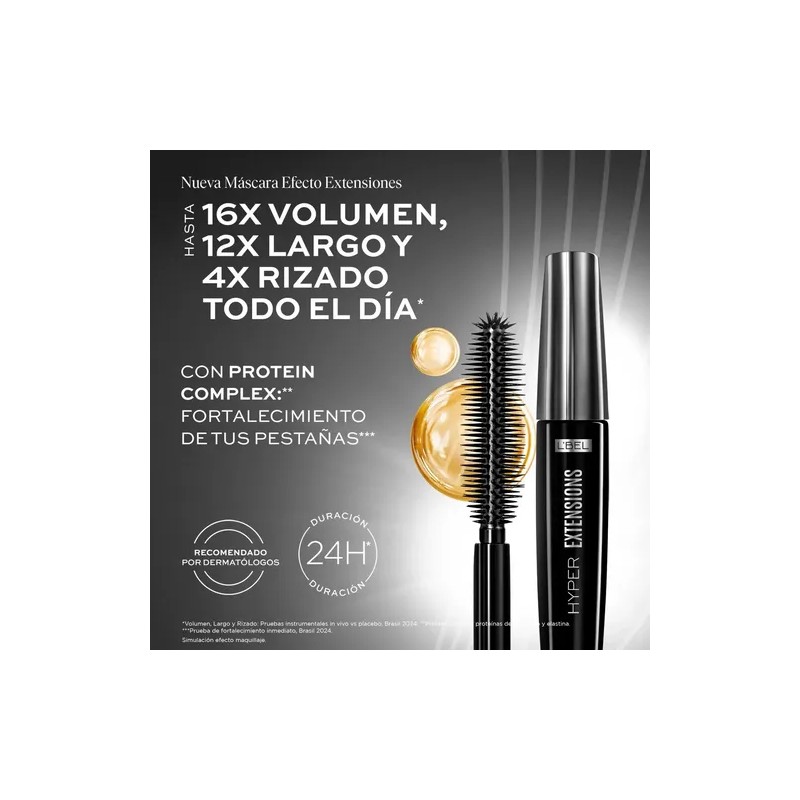 Hyper Extensions Lbel Mascara Rimel Pestañas Original