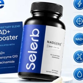 Nad Niacinamida Coenzima Q10 Para Hombre 30 Cápsulas