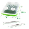 1 Pack Mealworms Breeding Kit Mealworms Keeper with 2 Pcs