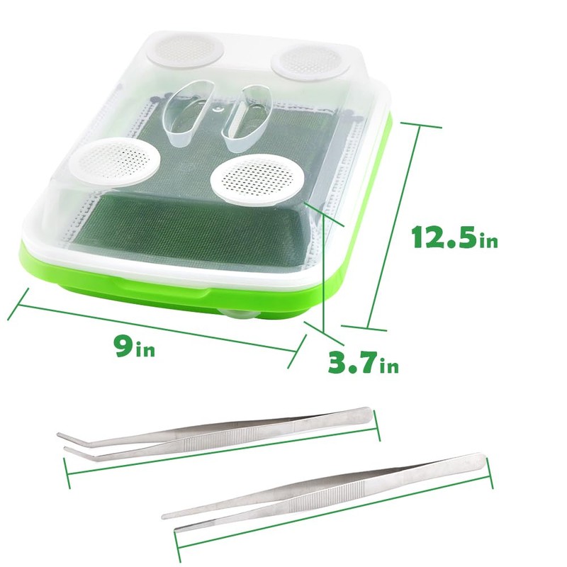 1 Pack Mealworms Breeding Kit Mealworms Keeper with 2 Pcs