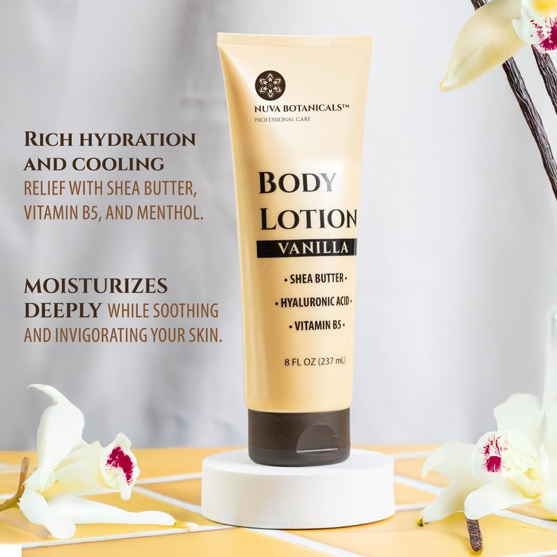 Nuva Botanicals Nuva Botanicals Vanilla Body Lotion for Women Dry