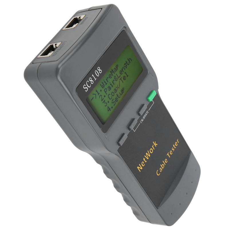 SC‑8108 Internet Cable Checker RJ45 Internet Continuity Tester for Telecommunication