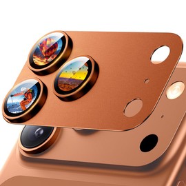 Jurqqer iPhoneAAA Pro Max Camera Protection, Full Protection, 9H Tempered Glass, Anti-Fingerprint, Ultra HD, Scratch Resistant, Aluminum Alloy, Lens Cover, Shockproof, Overexposure Prevention, Dark