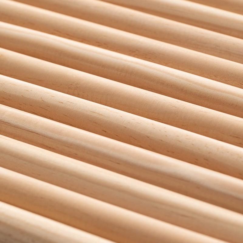 12 Wooden Hand Sticks Pine. 25 cm Long. 7/8 Inch Diameter, natural, 15