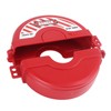2Pcs Standard Gate Valve Lock Handwheel Fixed Engineering Plastics Lock