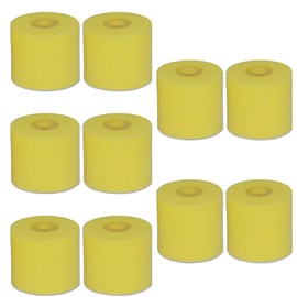 Ear foam Tips Ear sleeves For Shure SE Earphones SE110, SE115, SE210, SE215, SE310, in Ear Tips Buds (Yellow)