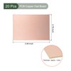 YOKIVE 20 Pcs PCB Copper Clad Board, FR4 Single-Sided Blank