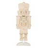Rayher Wooden Nutcracker FSCMixCred, to Set up, Wood, Natural, 6x16