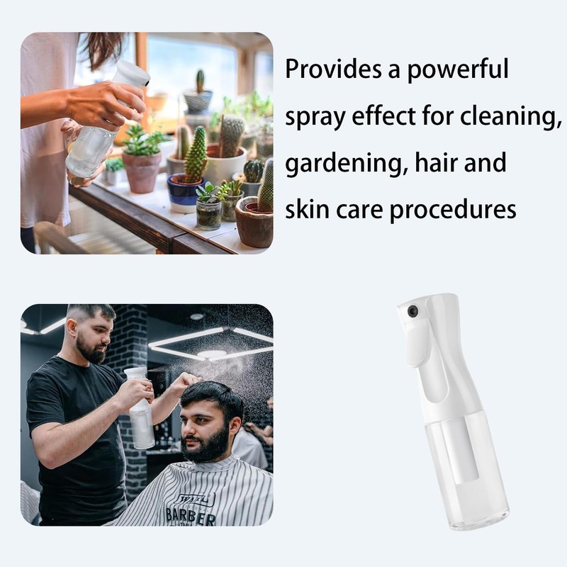 Xvnoesza 1Pcs 200ML Continuous Fine Mist Spray Bottle for Plants
