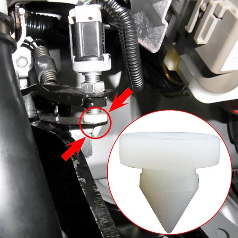 2Pcs Plastic Brake Switch Stopper, Pedal Stopper, Pad Brake, Light