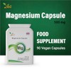 Ved's Extra Strength Magnesium Casules| Natural Food Supplement | 500