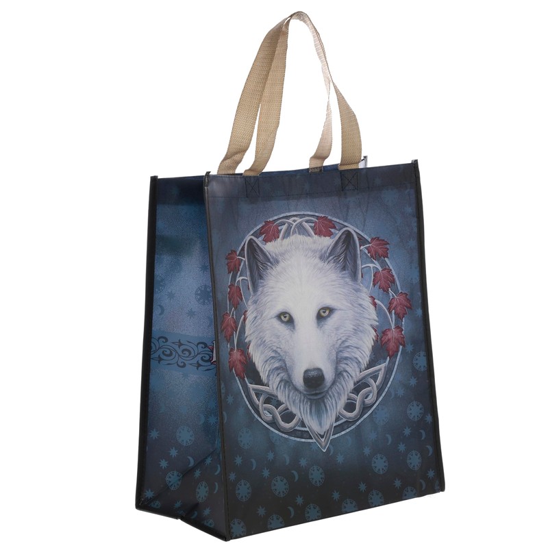 Puckator Guardian of the Fall Wolf Reusable Shopping Bag NWBAG69,