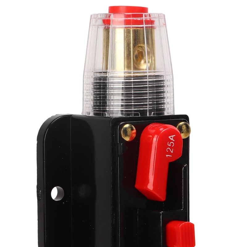 12‑24V Inline Circuit Breaker with Manual Reset Fuse Holder Battery