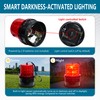 ELLUMIN Red LED Flashing Strobe Warning Light with Light Control