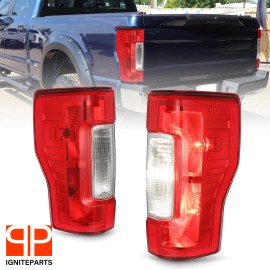 BRYGHT-88 For 2017 2018 2019 Ford F250 F350 Super Duty Pair Tail Lights Brake Lamps LH RH