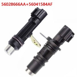 A Pair Crankshaft + Camshaft Position Sensor Kits for Dodge Ram 1500 4.7L 2002 2003 2004 2005 2006 2007 2008