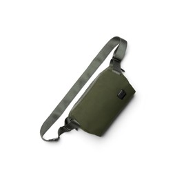 Bellroy Classic Sling (Everyday Minimalist 3L Crossbody Bag with Internal Organisation, Adjustable Cross Strap and Car Compression System), olive, Unit size