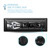 Steelpro Autoestereo Bluetooth, USB, Auxiliar - Caratula Desmontable, Graba Llamadas,