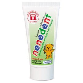 Nenedent Children's Toothpaste Homapathy Contractable with Fluoride, Pack of 6 (6 x 50 ml), Ml (Pack of 6)