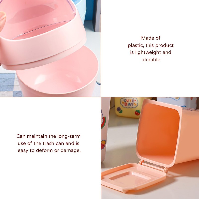 OAOSDH 2 Pieces Mini Desktop Rubbish, Creative and Cute, Multi-function