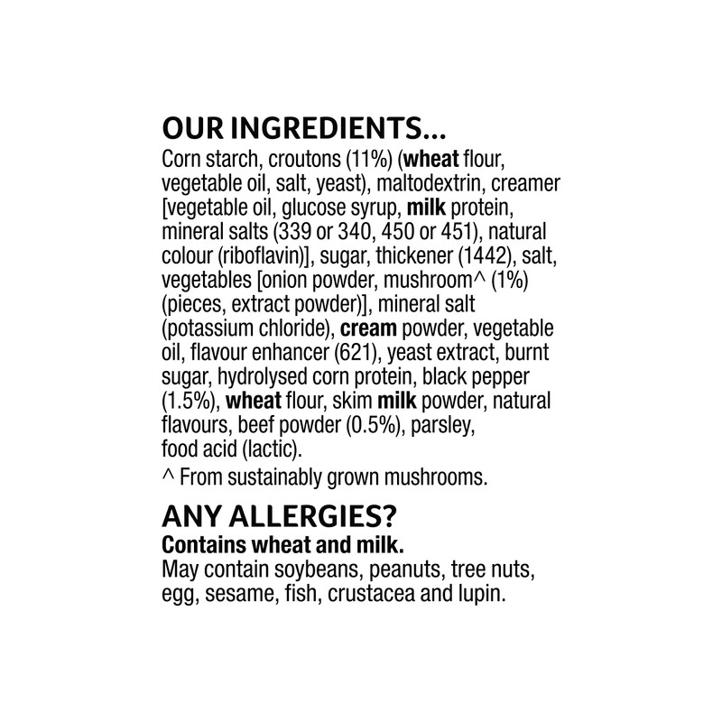 7 x Continental Cup A Soup Pepper Steak & Mushroom