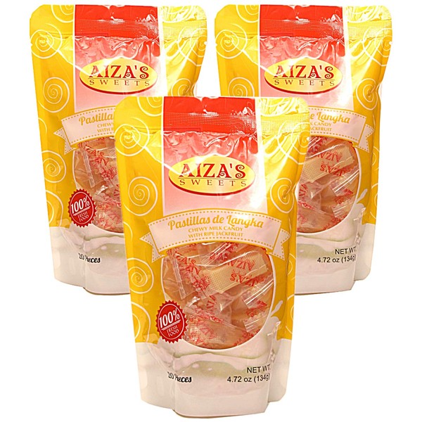 Aiza's Sweets, Pastillas de Langka - Chewy Milk Candy with
