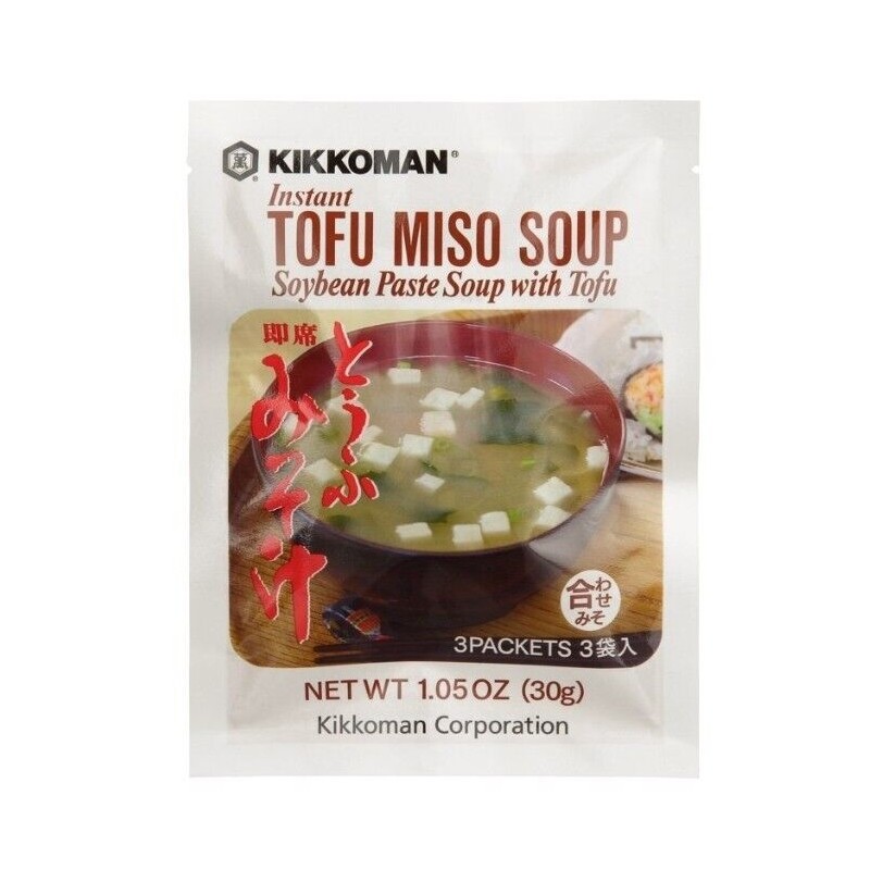 Kikkoman Instant TOFU MISO Soybean Paste Soup w/ Tofu 1.05oz