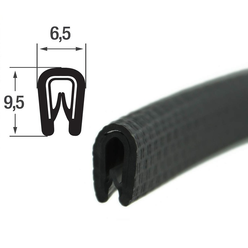 SMI-Kkantenschutzprofi KS1-2S-M Edge Protection Profile PVC Clamping Profile Clamping Range