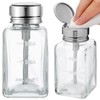 Lallisa 2 Pcs 6 Oz/ 180 ml Clear Pump Dispenser