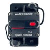 Xipupoo 30 Amp Circuit Breaker Resettable Fusewith Manual Reset Switch