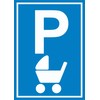 HB-Druck Pram Parking Sign A4 (210 x 297 mm)