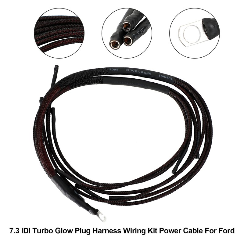MAD HORNETS 7.3 IDI Turbo Glow Plug Harness Wiring Kit