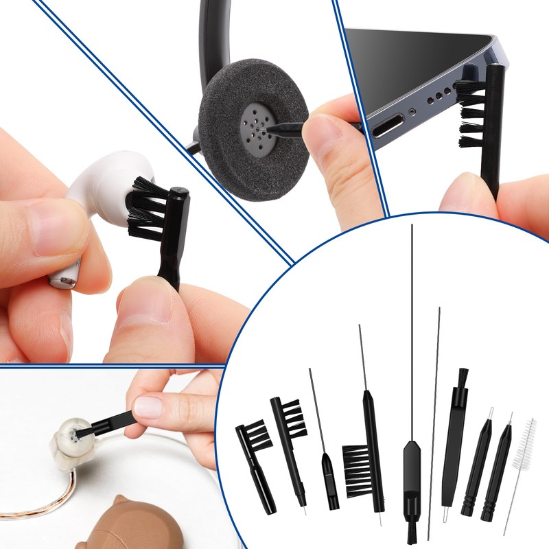 Hearing Aid Cleaning Tools, Windspeed 12 PCS Hearing Aid Cleaning