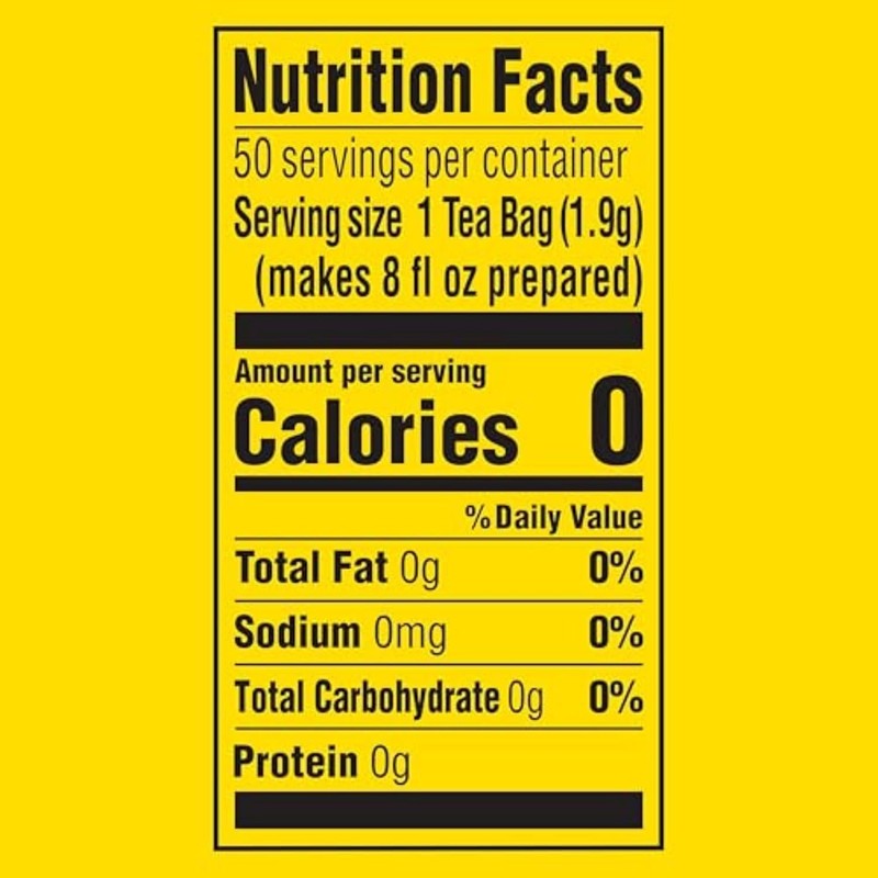 Lipton Black Tea & Decaf Black Tea 50 CT (2ea)