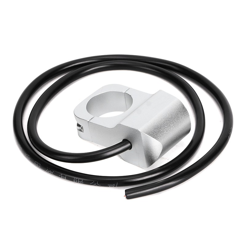 25mm/0.98in Waterproof Steel Spotlights Handlebar Headlight Switch for Motorcycle Bicycle